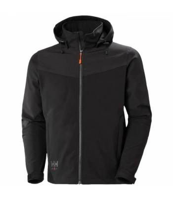 Softshell Helly Hansen Oxford c/capucha negro