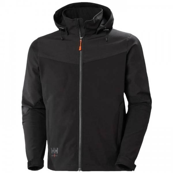 Softshell Helly Hansen Oxford c/capucha negro