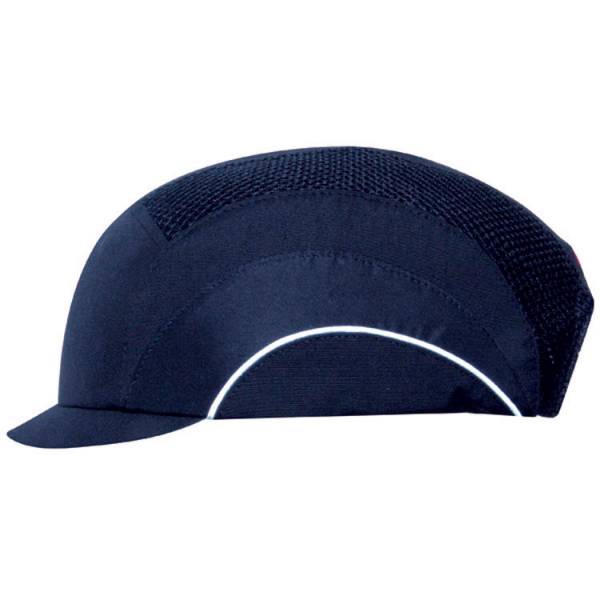 Gorra de seguridad JSP con visera micro de 2,5 cm Azul Marino