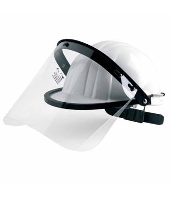 Pantalla facial para adaptar a cascos de seguridad