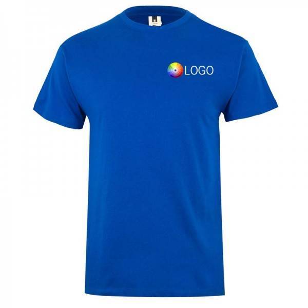 Pack 20 camisetas personalizadas con logotipo en el pecho