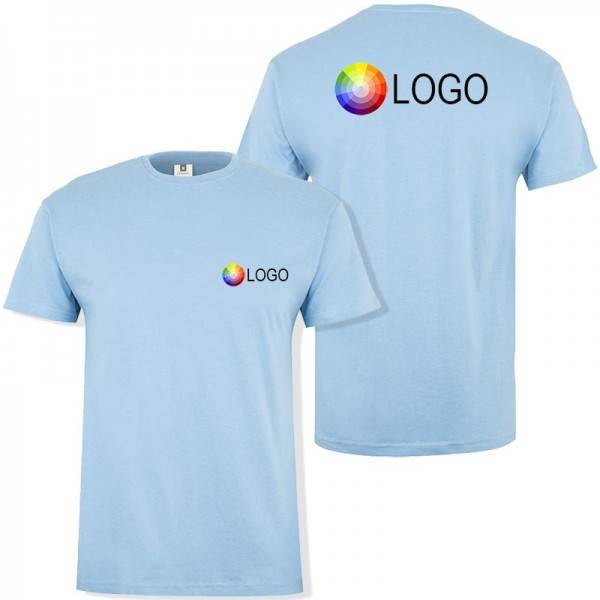 Pack 20 camisetas personalizadas con logotipo en pecho y espalda