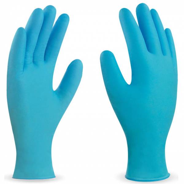 Luvas Nitrilo Descartáveis Azul 3.5 g - 100 Luvas – Bérrio - Equipamentos  de Limpeza Profissional